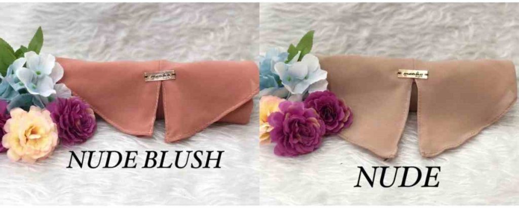 tudung warna nude