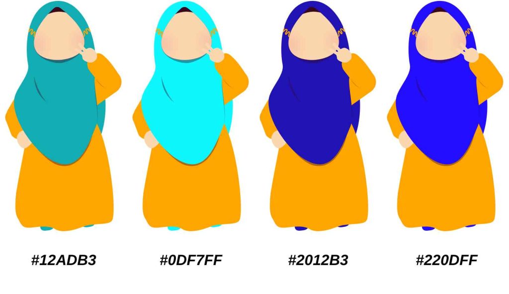 Baju Oren Tudung Warna Apa?