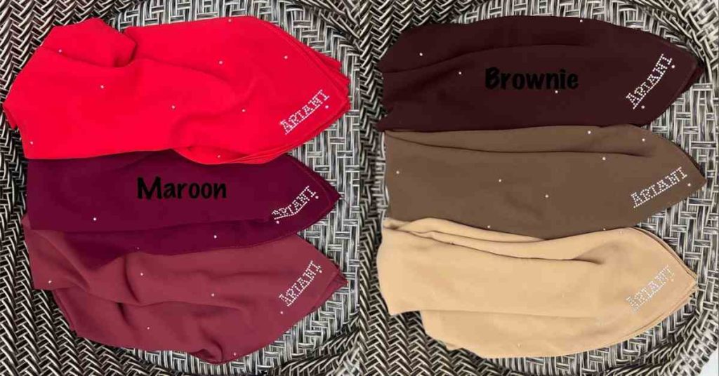 Jenis Tudung Shawl