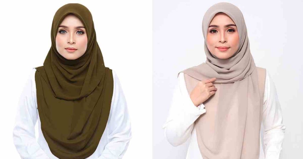 tudung bidang 45