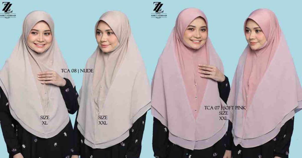 tudung chiffon