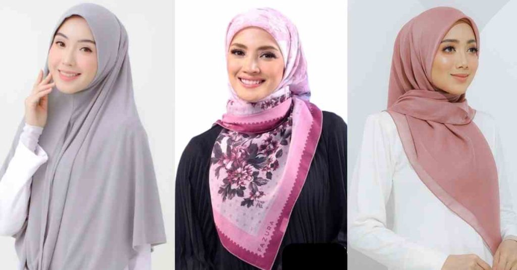 jenis tudung bawal