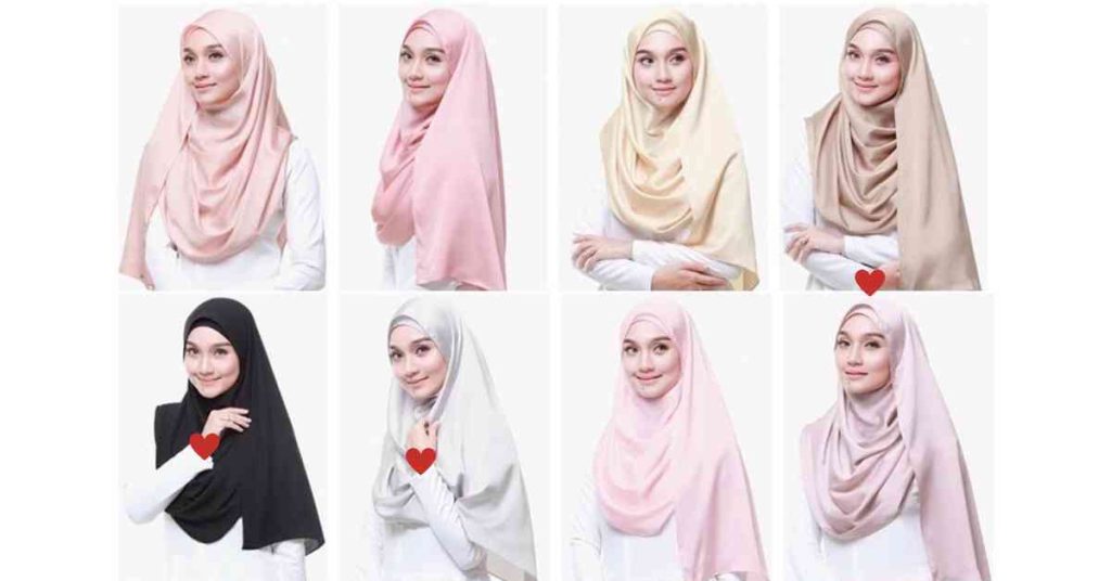 jenis kain tudung