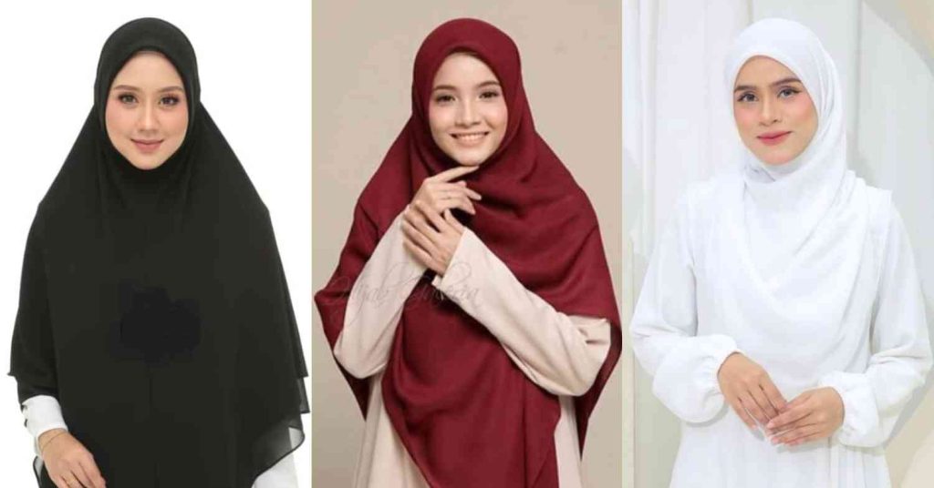 11 Jenis Tudung Popular di Malaysia + Voucher Shopee