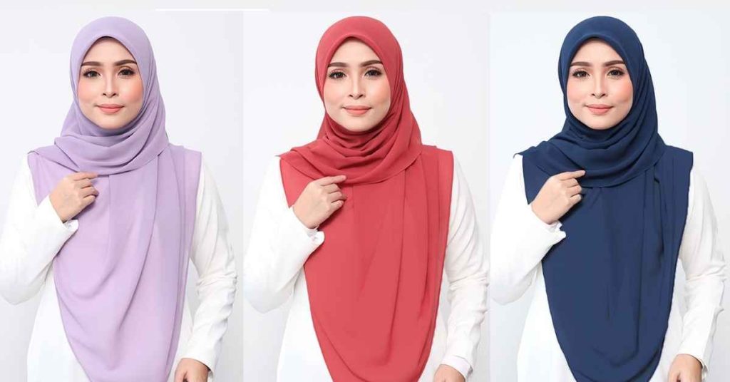 Tudung Bawal Bidang 50